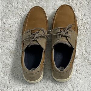 Sperry Dockers Tan and Brown Boat Shoes